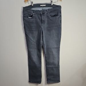Women's Levis Gray Jeans Classic Straight